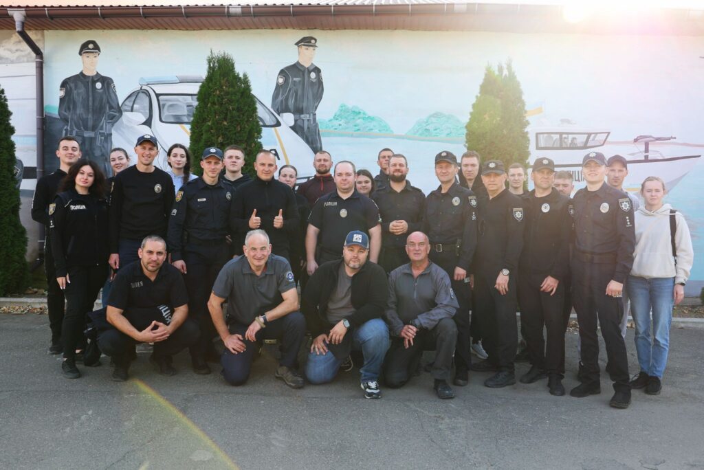 Group photo of participants and instructors in Odesa