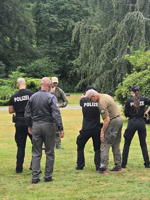 Übung im Schlosspark