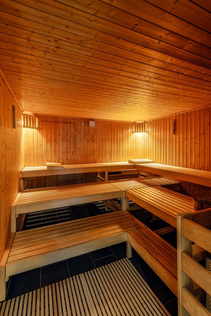 Sauna de madera